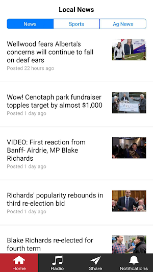 CochraneNow Screenshot 2