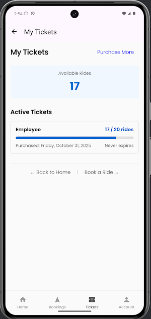 Moovs Shuttle Screenshot 0