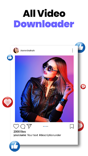 All Video Downloader - Fast Photo & Video Saver Screenshot 1