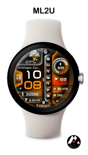 ML2U 266 Watch Face Screenshot 2