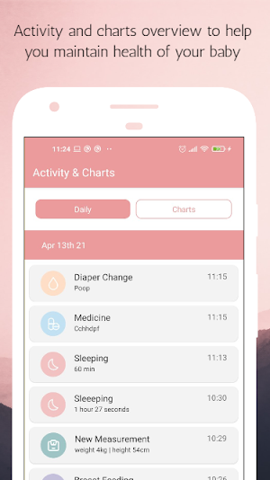 Sophia: Baby Tracker & Parent  Screenshot 2