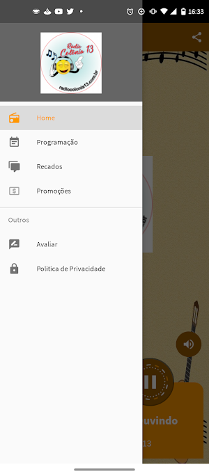 Rádio Colônia 13 Screenshot 1