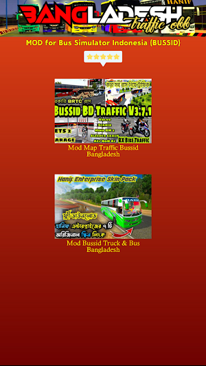 Mod Bussid Traffic Bangladesh Screenshot 2