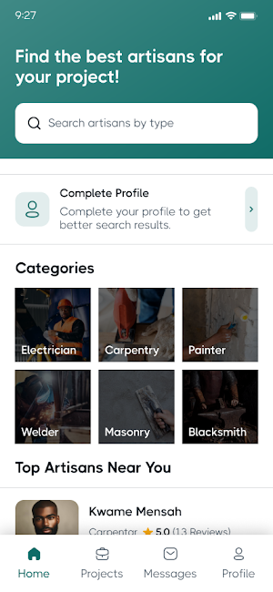 ProfArts Screenshot 1