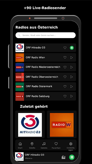 Radios aus Österreich Screenshot 0