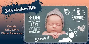 Baby Story Maker - Baby Milestones Photo Editor Screenshot 0
