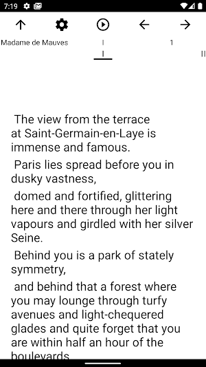 Book, Madame de Mauves Screenshot 1