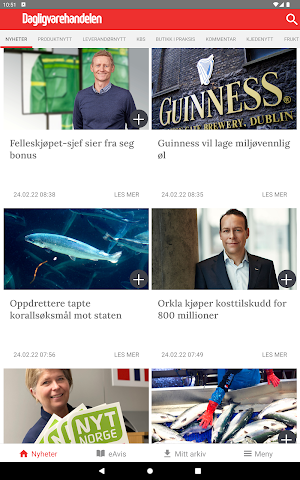 Dagligvarehandelen Screenshot 2