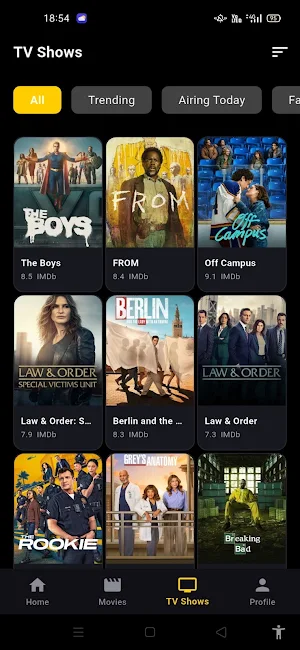 Youcinema Filmes e series Screenshot 2