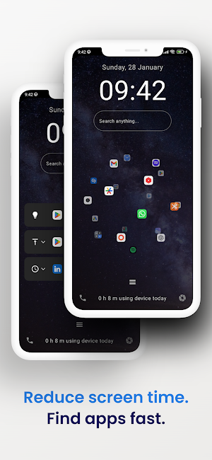 Detox 3D Launcher Minimalist Screenshot 0