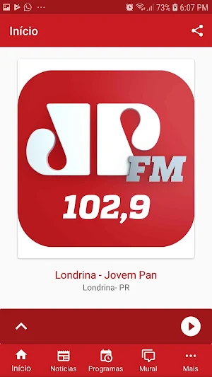 Londrina - Jovem Pan Screenshot 1
