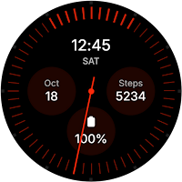 Radial Watch Face