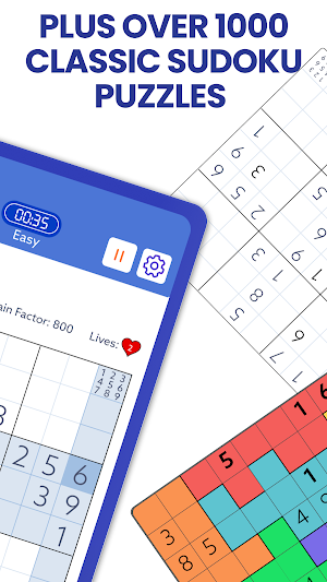 Sudoku Blitz - Color & Classic Screenshot 1