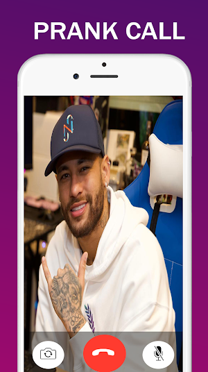 Neymar Fake Video Call Screenshot 1