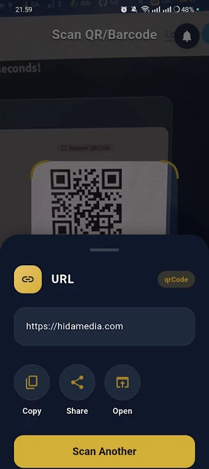 QR Barcode Scanner Pro Screenshot 2