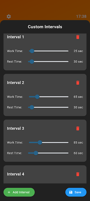 MultiChrono: Stopwatch & Timer Screenshot 2