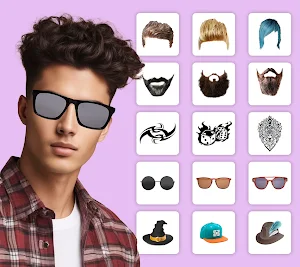 Man Hairstyle Photo Editor Screenshot 1
