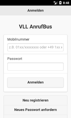 VLL-AnrufBus Screenshot 0