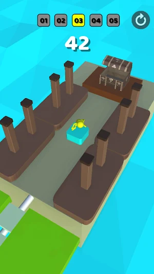 Stacky Dash : 3D Maze Puzzle Screenshot 3