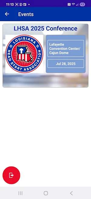 LHSAEvents Screenshot 1