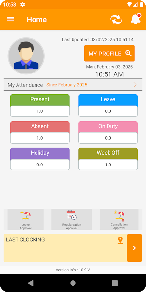 Orange Payroll VIVO Screenshot 1