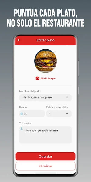 Eatinerary Screenshot 2