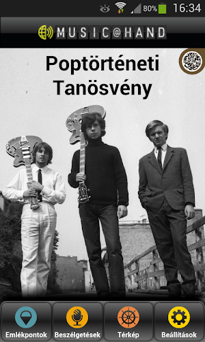 Poptörténeti Tanösvény MUSIC@HAND Screenshot 1