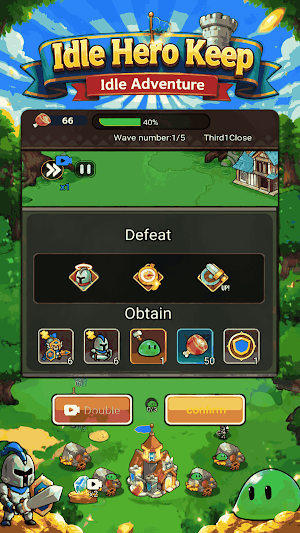 Idle Hero Keep Screenshot 2