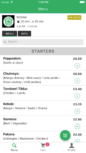 Khan Tandoori Takeaway Screenshot 0