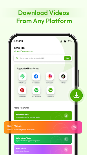 XVX HD Video Downloader Screenshot 1