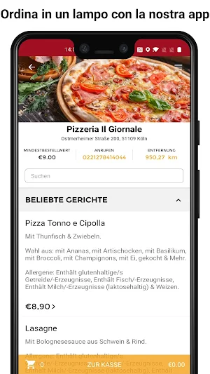 Pizzeria Il Giornale Screenshot 1