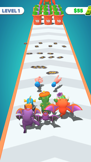 Monster Card Runner Screenshot 2