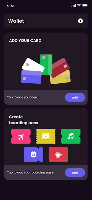 Wallet Cards - Passbook Wallet Screenshot 1