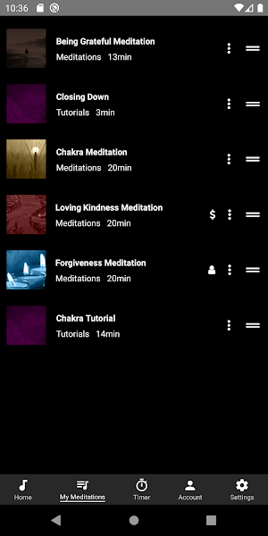 Take3Breaths - Guided Meditations, Mindfulness App Screenshot 1