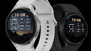 Dark Night Starry For Wear OS Screenshot 3