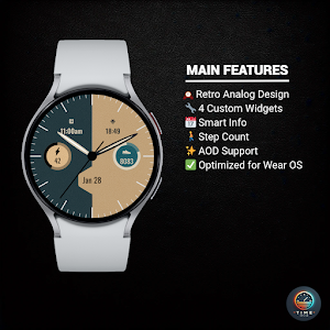 Retro Aesthetics - watch face Screenshot 1