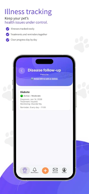 PetsToDo – Health record Screenshot 2