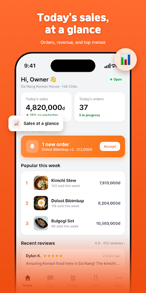 NowEats Merchant - Da Nang Screenshot 3