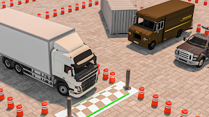 Euro parking hard truck games Screenshot 1