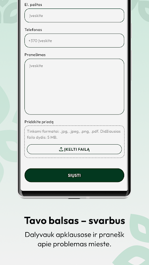 Mano Marijampolė Screenshot 1