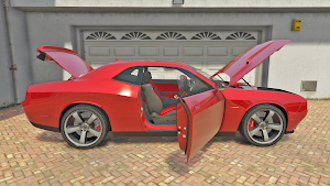 Dodge Challenger Driving Simulator Screenshot 1