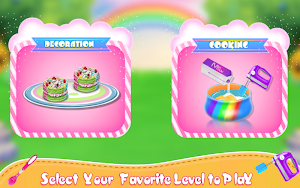 Rainbow Macaroons Cooking Screenshot 1