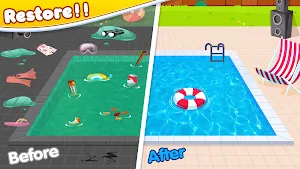 Sweet House Cleaning Game - Home Cleaning Screenshot 1