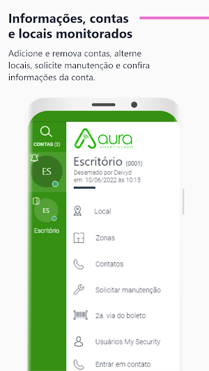 Aura Smart Alarme Screenshot 3