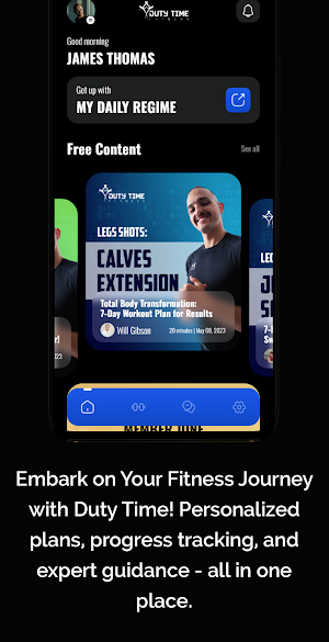 Duty Time Fitness Screenshot 2