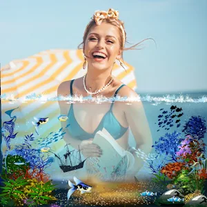 3D Water Effect Photo Editor | Underwater Frame Screenshot 1