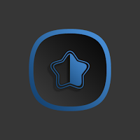 Shadow Gray Blue Icon Pack