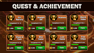 Gin Rummy  - Free Rummy Card Game Screenshot 2