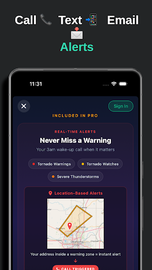 Tornado Tracker by TornadoPath Screenshot 2