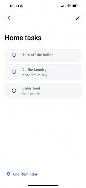 RemindMeWhere Reminders Screenshot 2